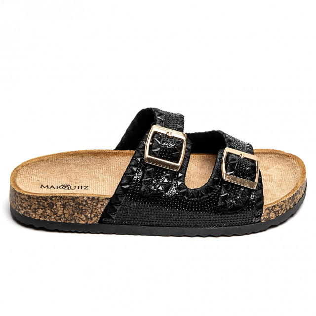 Ideal Shoes Chaussure Femmes Nu-pieds Tongs 1143