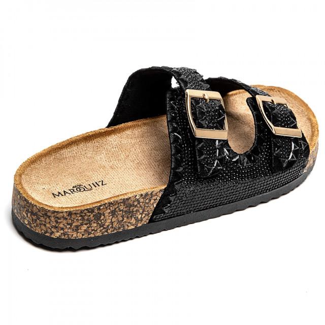 Ideal Shoes Chaussure Femmes Nu-pieds Tongs 1143