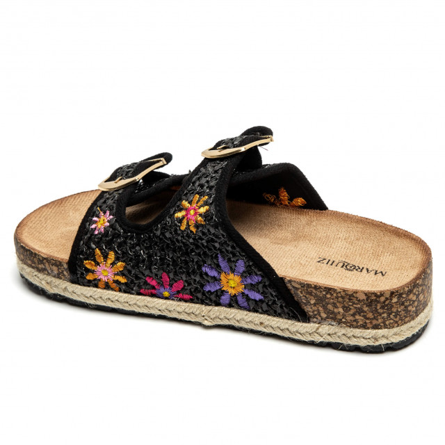 Ideal Shoes Chaussure Femmes Nu-pieds Tongs 1149