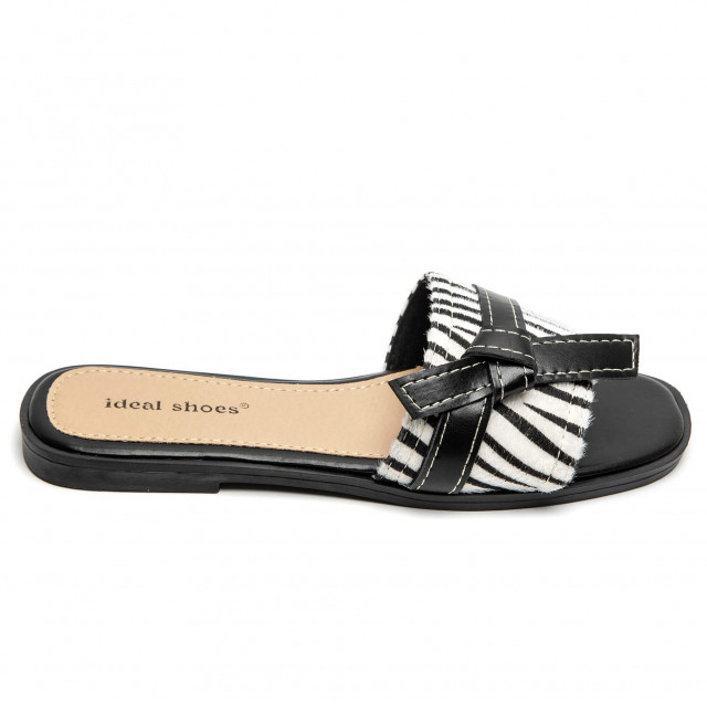 Ideal Shoes Chaussure Femmes Nu-pieds Tongs 1153