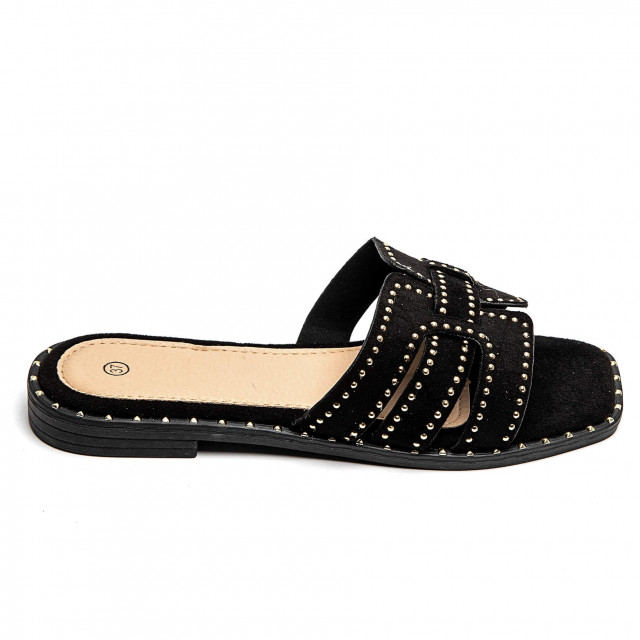 Ideal Shoes Chaussure Femmes Nu-pieds Tongs 1156