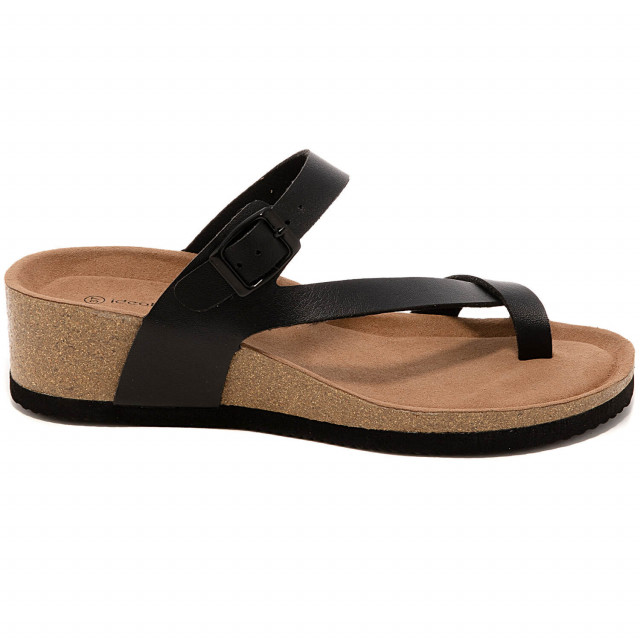 Ideal Shoes Chaussure Femmes Nu-pieds Tongs 1304-1