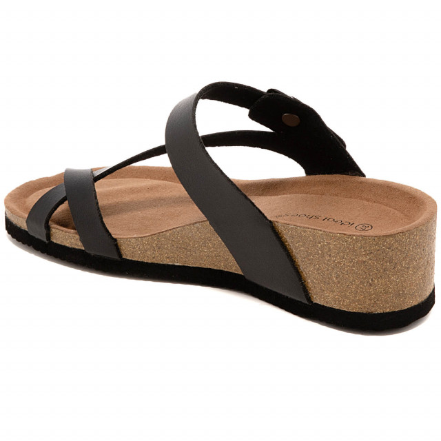 Ideal Shoes Chaussure Femmes Nu-pieds Tongs 1304-1