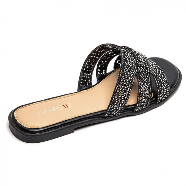 Ideal Shoes Chaussure Femmes Nu-pieds Tongs 1875