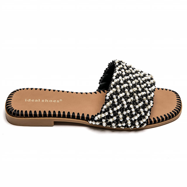 Ideal Shoes Chaussure Femmes Nu-pieds Tongs 2259
