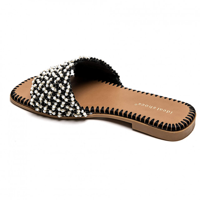 Ideal Shoes Chaussure Femmes Nu-pieds Tongs 2259