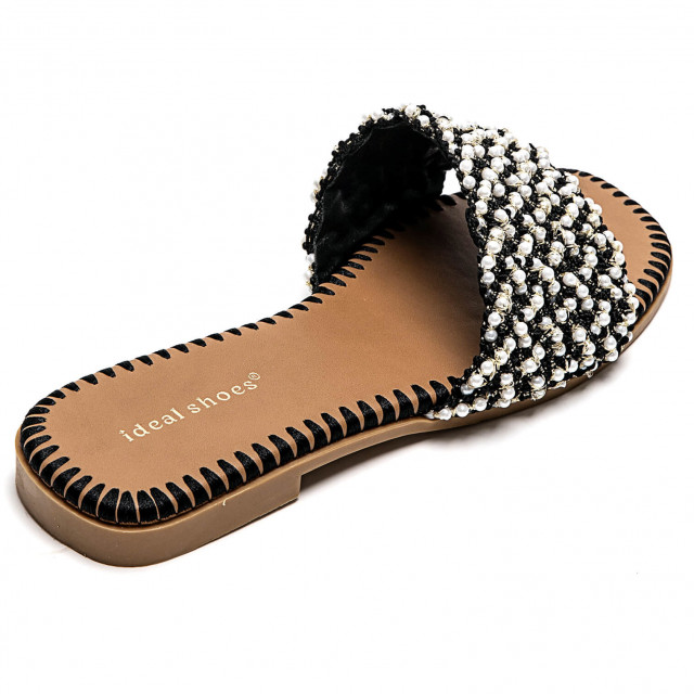 Ideal Shoes Chaussure Femmes Nu-pieds Tongs 2259