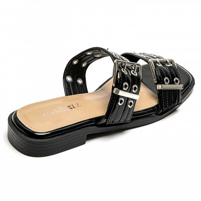 Ideal Shoes Chaussure Femmes Nu-pieds Tongs 2286