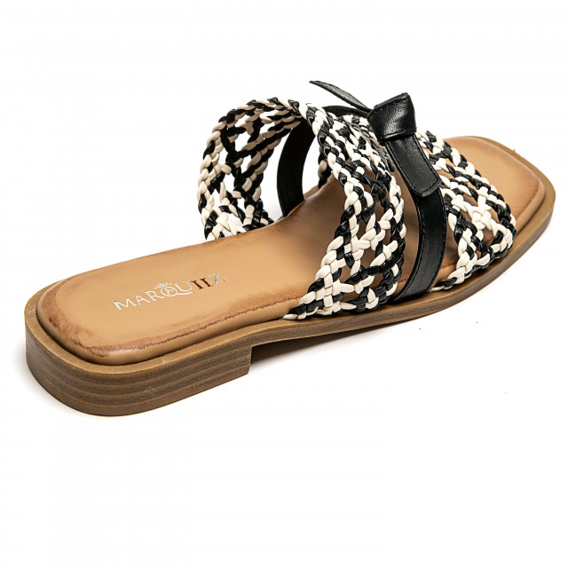 Ideal Shoes Chaussure Femmes Nu-pieds Tongs 2292