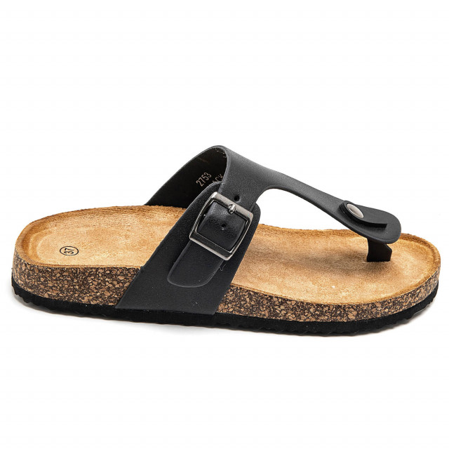 Ideal Shoes Chaussure Femmes Nu-pieds Tongs 2753