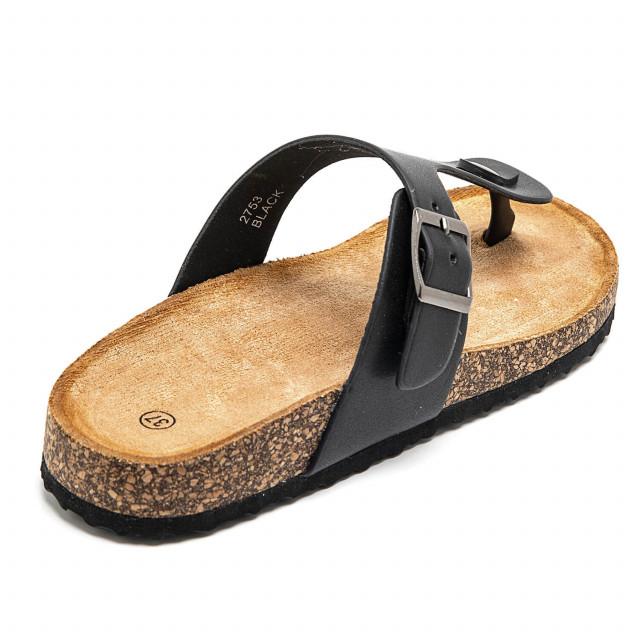 Ideal Shoes Chaussure Femmes Nu-pieds Tongs 2753