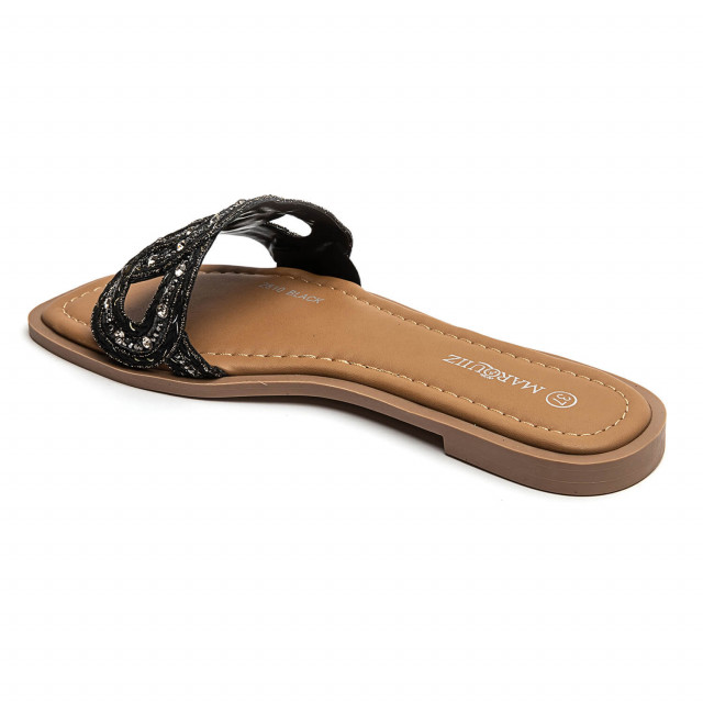 Ideal Shoes Chaussure Femmes Nu-pieds Tongs 2810