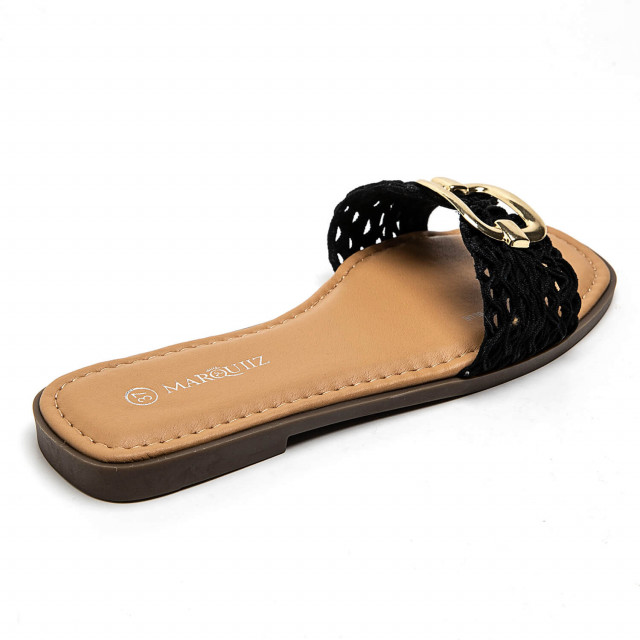 Ideal Shoes Chaussure Femmes Nu-pieds Tongs 2811