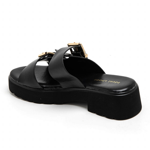 Ideal Shoes Chaussure Femmes Nu-pieds Tongs 3209