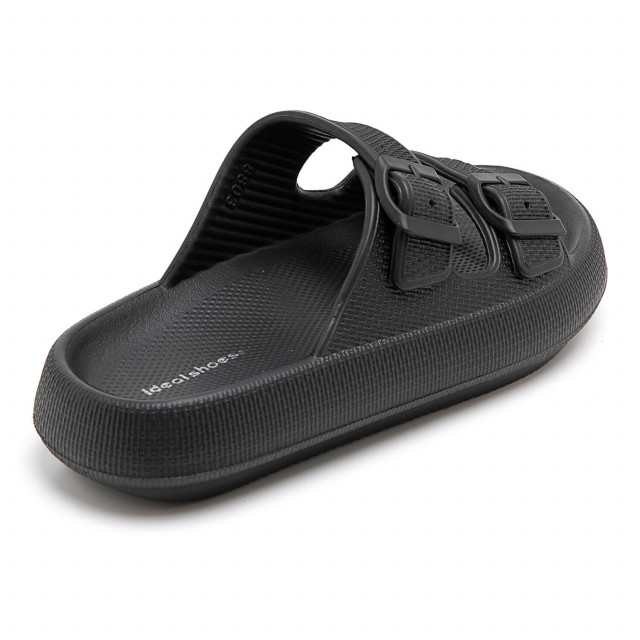 Ideal Shoes Chaussure Femmes Nu-pieds Tongs 3752