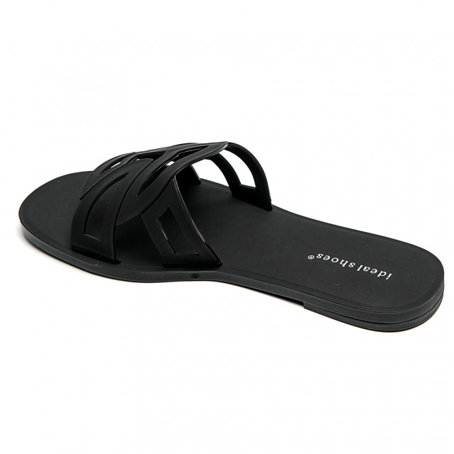 Ideal Shoes Chaussure Femmes Nu-pieds Tongs 3775