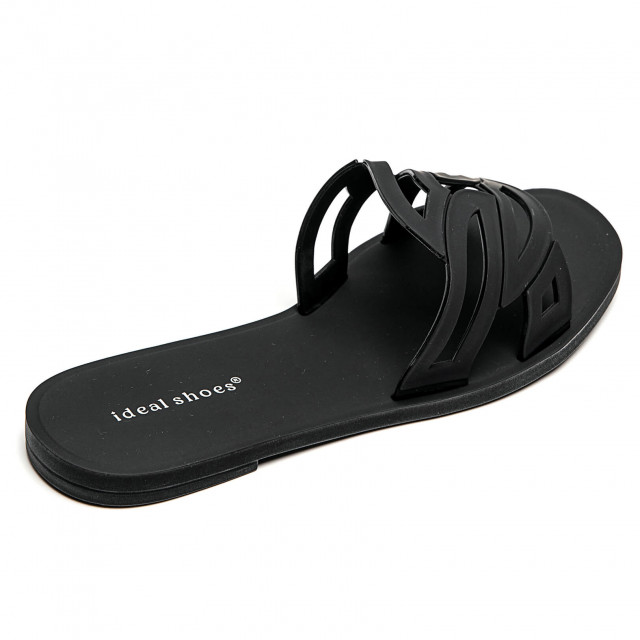 Ideal Shoes Chaussure Femmes Nu-pieds Tongs 3775