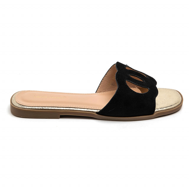 Ideal Shoes Chaussure Femmes Nu-pieds Tongs 3861