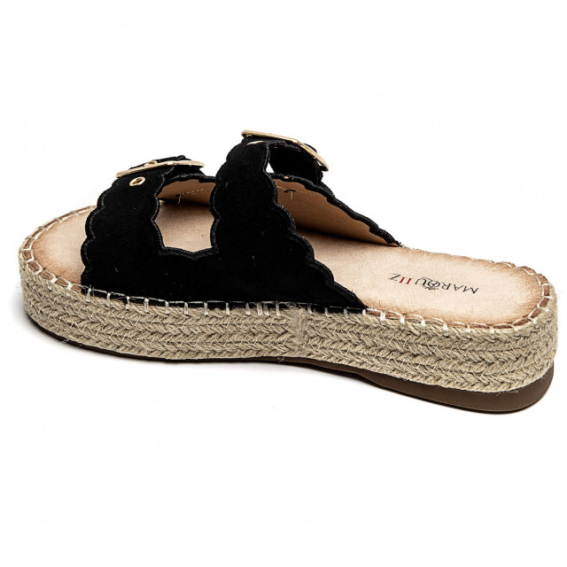 Ideal Shoes Chaussure Femmes Nu-pieds Tongs 3883