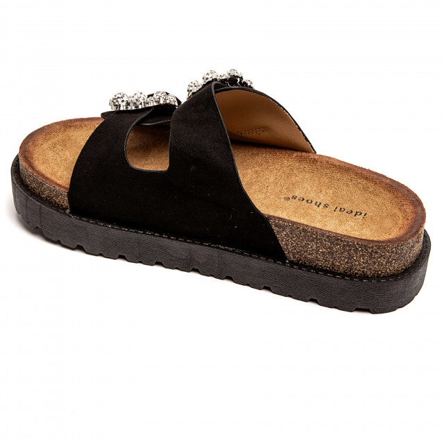 Ideal Shoes Chaussure Femmes Nu-pieds Tongs 3885