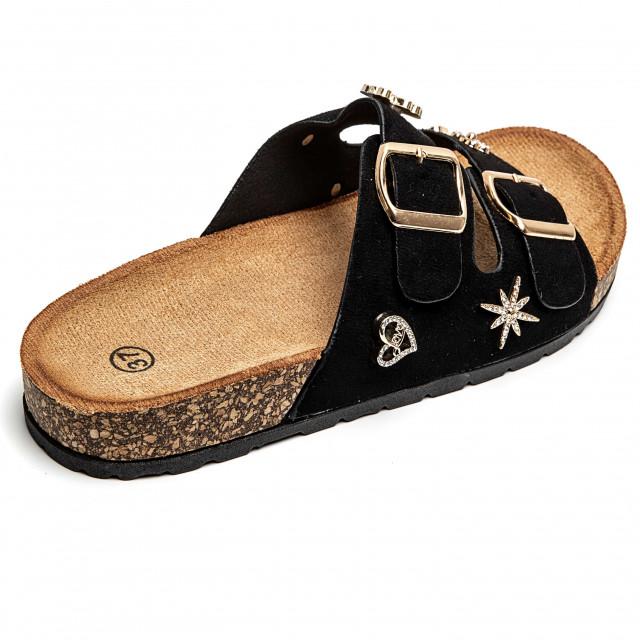 Ideal Shoes Chaussure Femmes Nu-pieds Tongs 5219