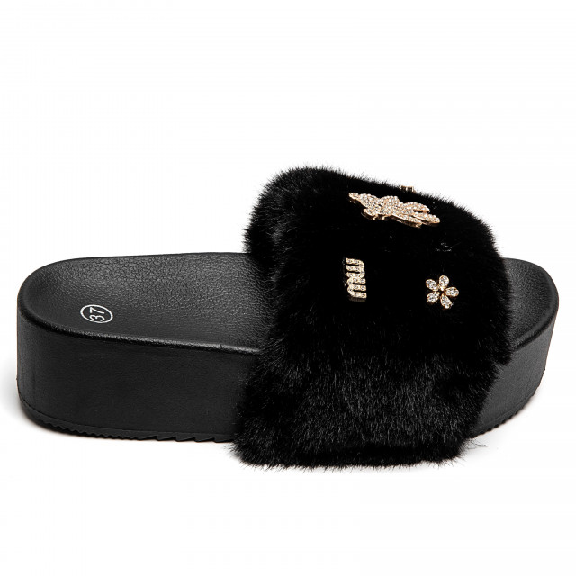Ideal Shoes Chaussure Femmes Nu-pieds Tongs 5221