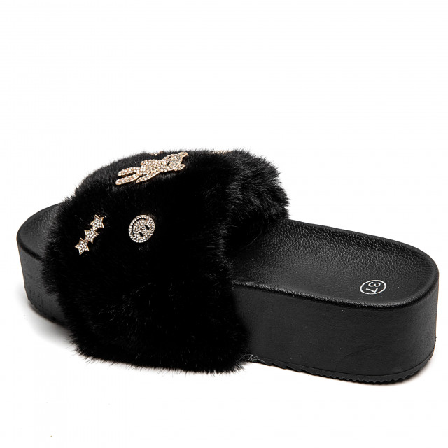 Ideal Shoes Chaussure Femmes Nu-pieds Tongs 5221