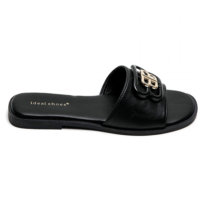 Ideal Shoes Chaussure Femmes Nu-pieds Tongs 5257