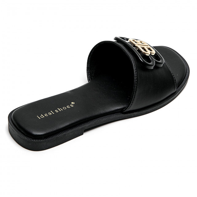 Ideal Shoes Chaussure Femmes Nu-pieds Tongs 5257