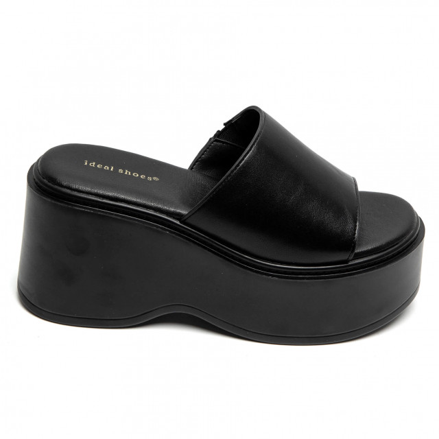 Ideal Shoes Chaussure Femmes Nu-pieds Tongs 5259