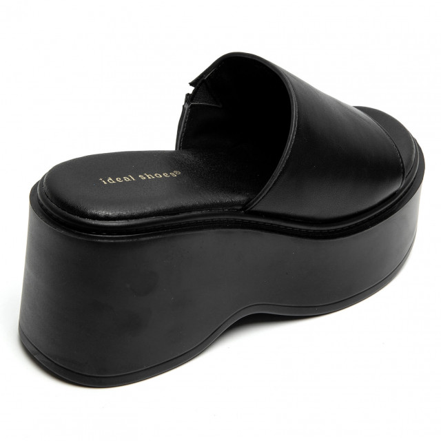 Ideal Shoes Chaussure Femmes Nu-pieds Tongs 5259