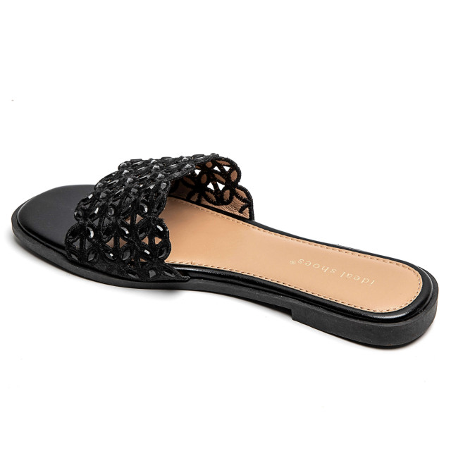 Ideal Shoes Chaussure Femmes Nu-pieds Tongs 5533
