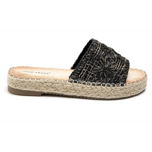 Ideal Shoes Chaussure Femmes Nu-pieds Tongs 6637