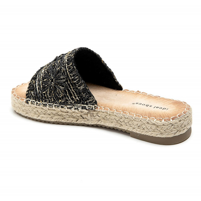 Ideal Shoes Chaussure Femmes Nu-pieds Tongs 6637