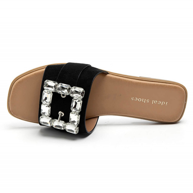 Ideal Shoes Chaussure Femmes Nu-pieds Tongs 6651