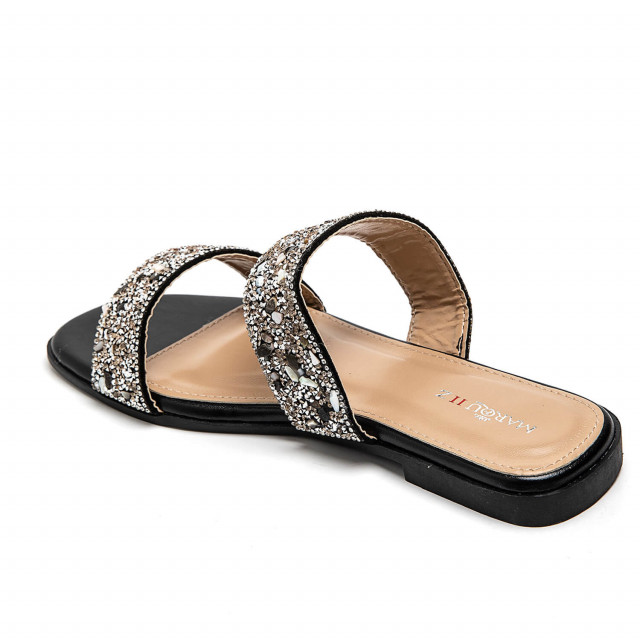 Ideal Shoes Chaussure Femmes Nu-pieds Tongs 6662