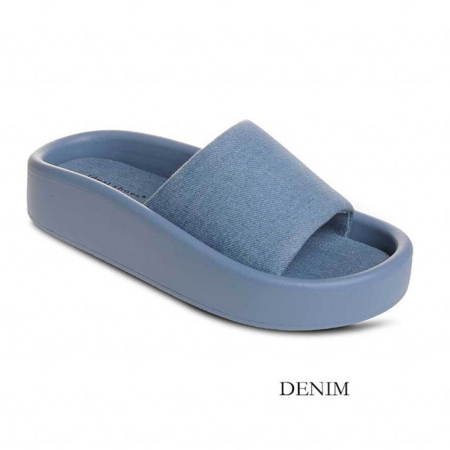 Ideal Shoes Chaussure Femmes Nu-pieds Tongs 6964