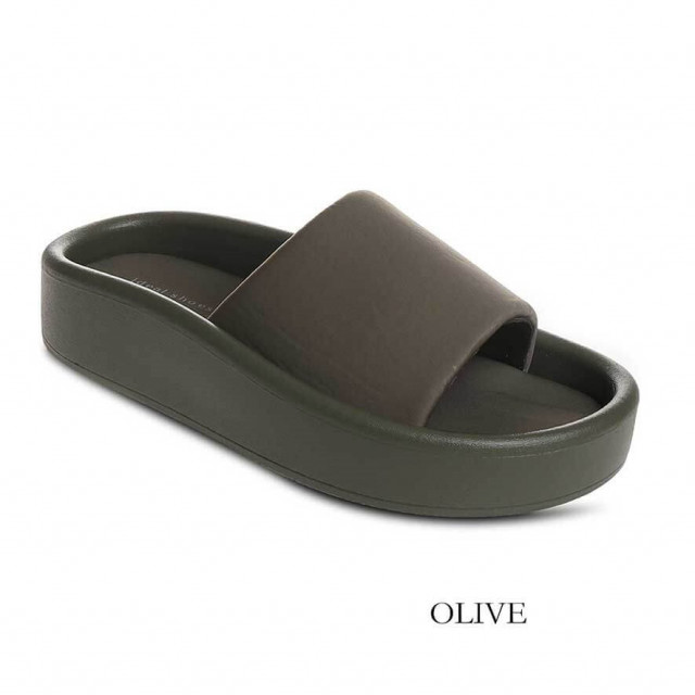 Ideal Shoes Chaussure Femmes Nu-pieds Tongs 6964