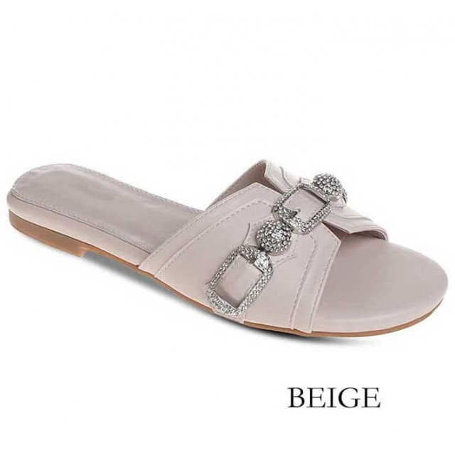 Ideal Shoes Chaussure Femmes Nu-pieds Tongs 6970