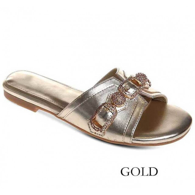 Ideal Shoes Chaussure Femmes Nu-pieds Tongs 6970