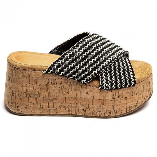 Ideal Shoes Chaussure Femmes Nu-pieds Tongs 6971