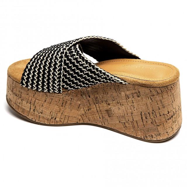 Ideal Shoes Chaussure Femmes Nu-pieds Tongs 6971