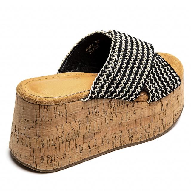 Ideal Shoes Chaussure Femmes Nu-pieds Tongs 6971