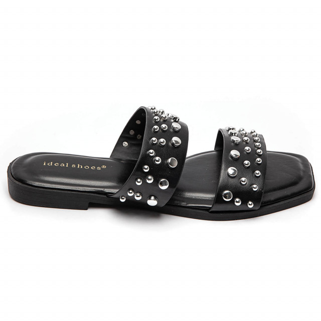 Ideal Shoes Chaussure Femmes Nu-pieds Tongs 7254