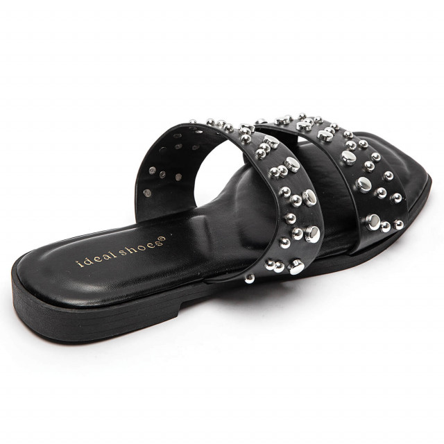 Ideal Shoes Chaussure Femmes Nu-pieds Tongs 7254