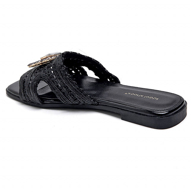 Ideal Shoes Chaussure Femmes Nu-pieds Tongs 8062