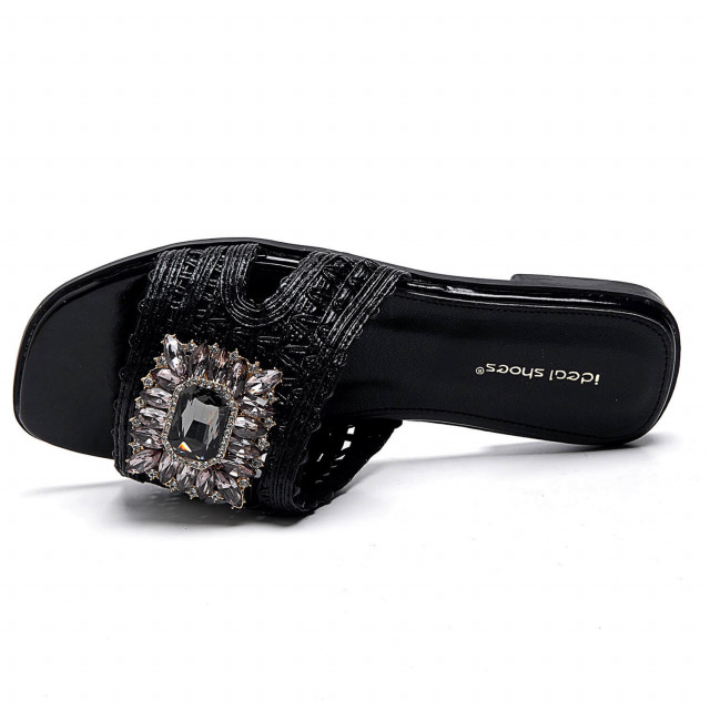 Ideal Shoes Chaussure Femmes Nu-pieds Tongs 8062