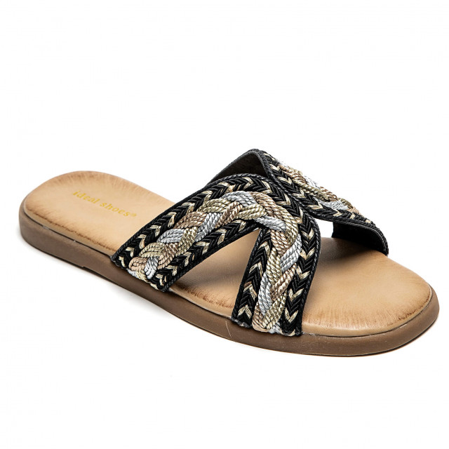 ideal shoes Chaussure femmes Nu-pieds Tongs 8205