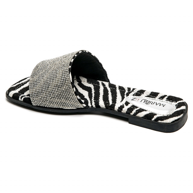 Ideal Shoes Chaussure Femmes Nu-pieds Tongs 9702