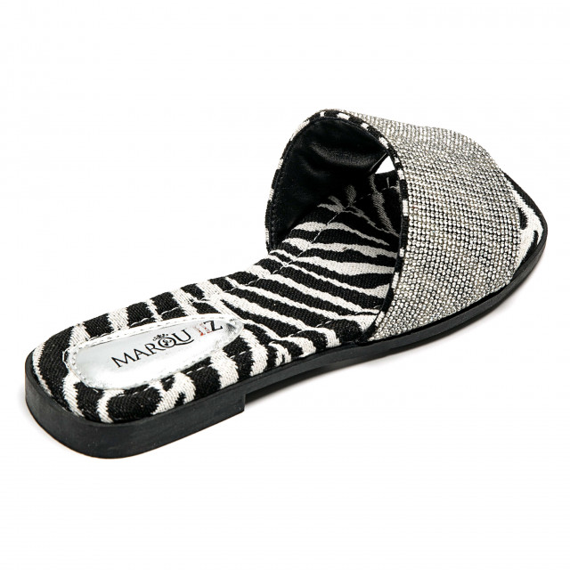 Ideal Shoes Chaussure Femmes Nu-pieds Tongs 9702